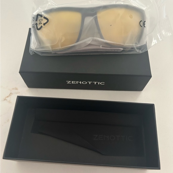 ZENOTTIC Square Sunglasses Lightweight Shades for Driving Fishing Golf Sports - Picture 3 of 4